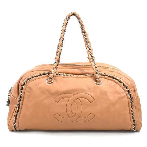 CHANEL Brown Leather Bag - Picture 1 of 5